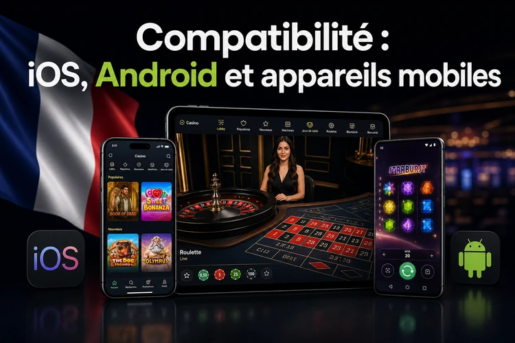 Compatibilité : iOS, Android et autres appareils mobiles