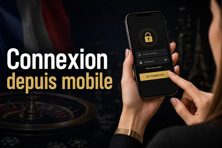Connexion depuis mobile