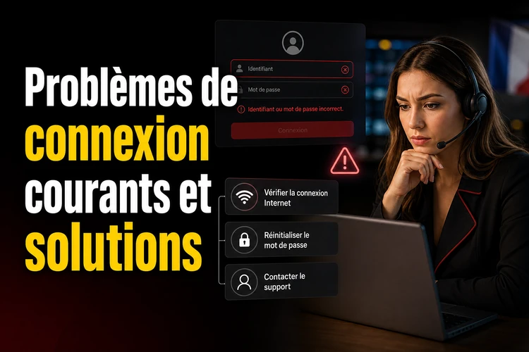 Problèmes de connexion courants et solutions