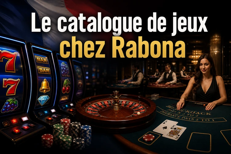 Le catalogue de jeux chez Rabona